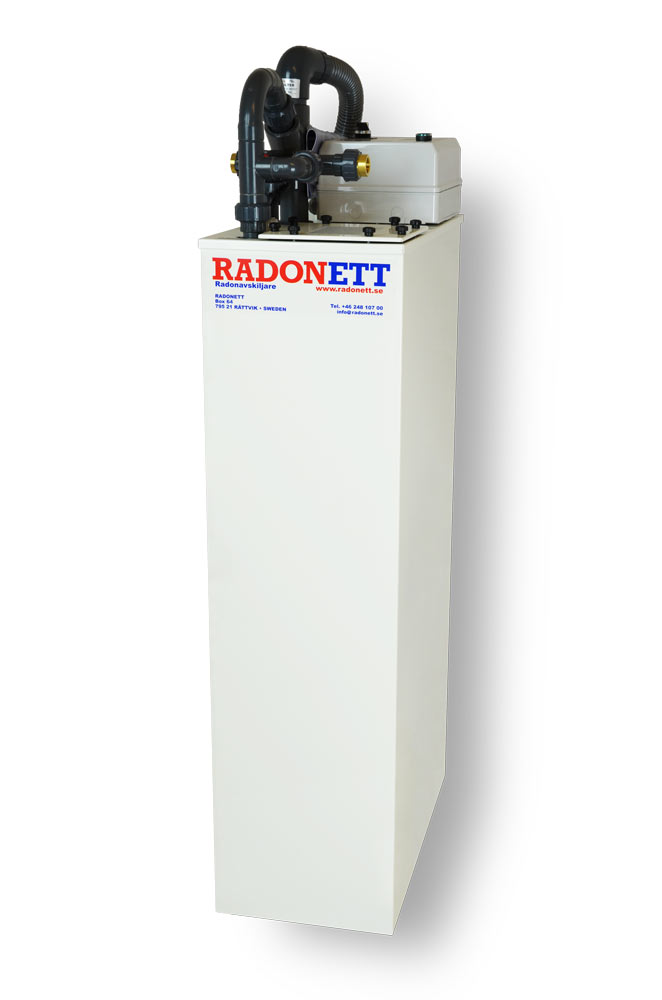 Radonett S1 UV radonavskiljare, radonfilter